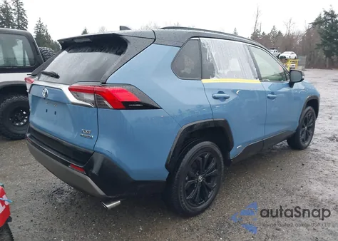 2022 Toyota Rav4 Hybrid Xse из США, поврежденный, VIN JTME6RFVXND529337